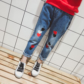 Детски модерни дънки за момиче 