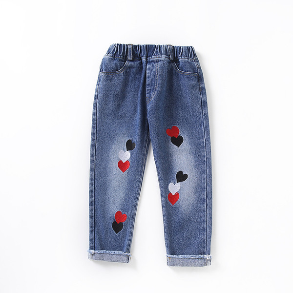 Детски модерни дънки за момиче 