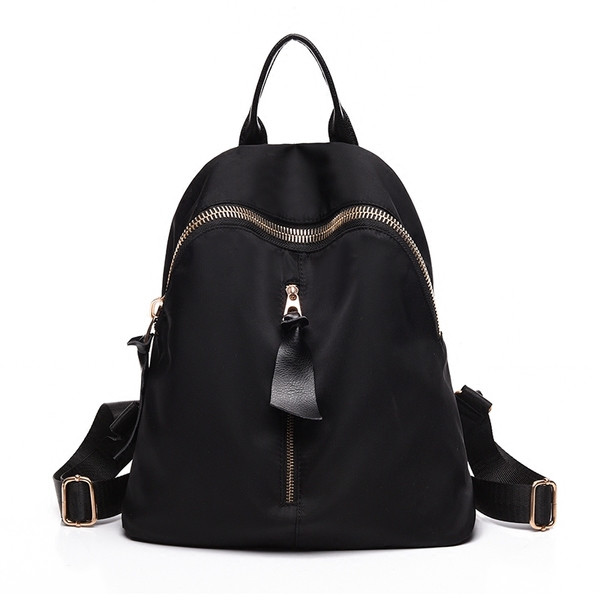 Fém cipzáras női hátizsák két színben