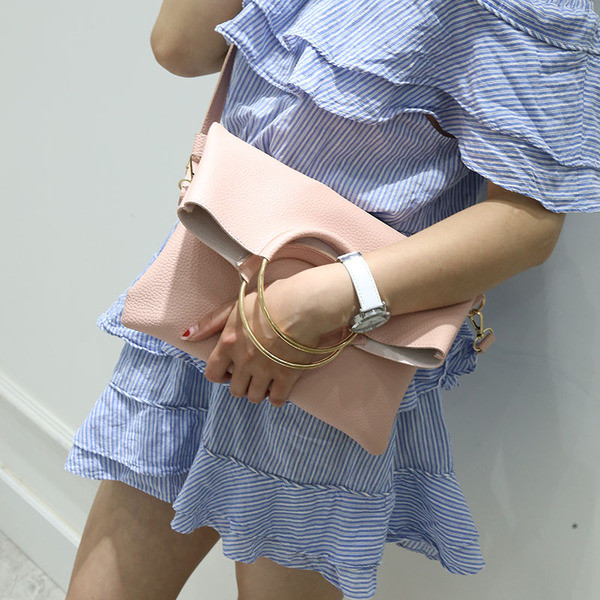 Geanta de dama stilata cu maner lung in mai multe culori