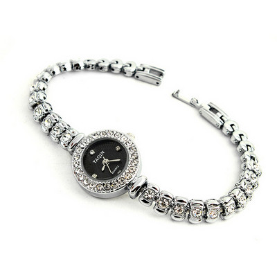 Ceas de dama elegant cu pietre decorative - doua modele