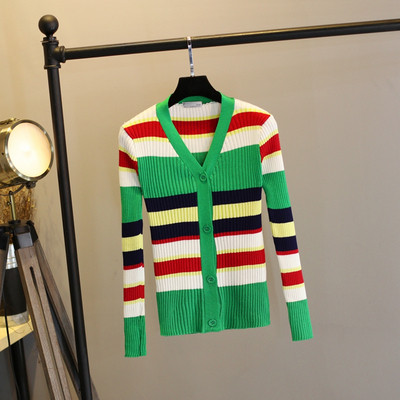 Дамска цветна жилетка модел Slim в три цвята