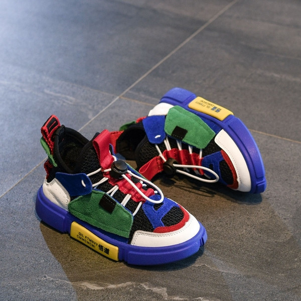 Модерни детски обувки за момче в три цвята