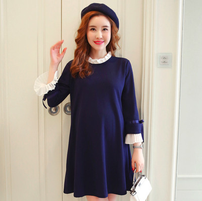 Есенна рокля за бременни жени в три модела