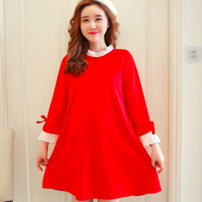 Есенна рокля за бременни жени в три модела