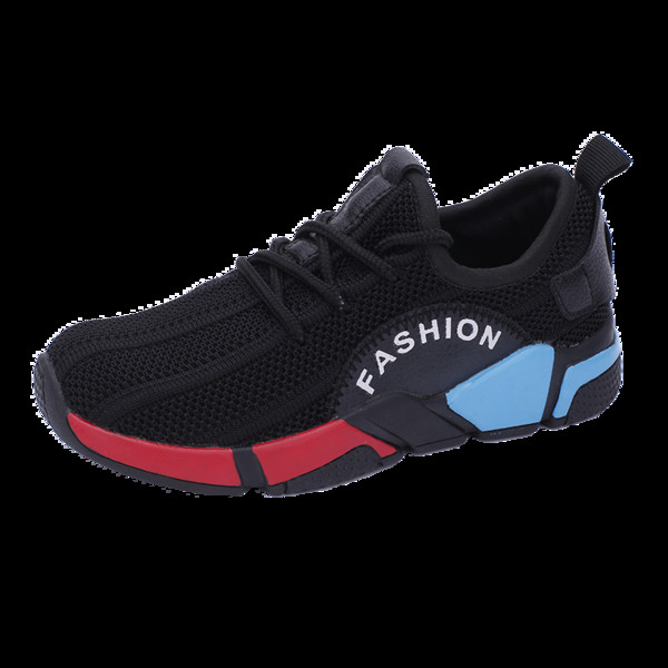 Детски маратонки за момчета  в черен цвят подходящи за ежедневието