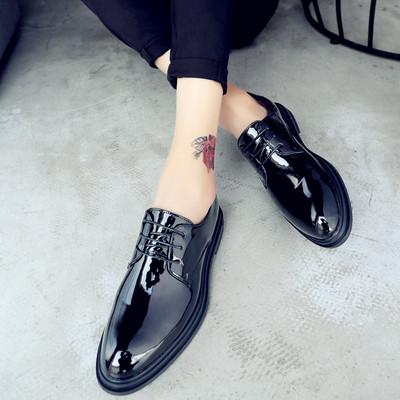 Мъжки официални обувки с груба подметка в няколко модела