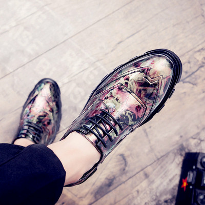 Мъжки официални обувки с груба подметка в няколко модела