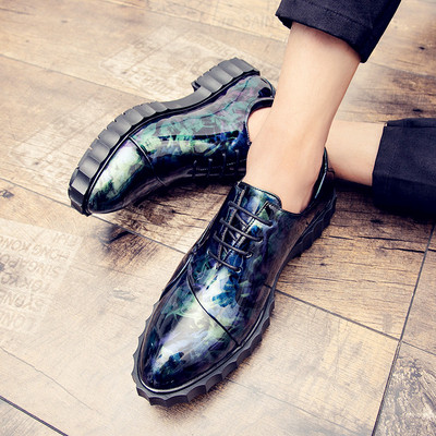 Мъжки официални обувки с груба подметка в няколко модела