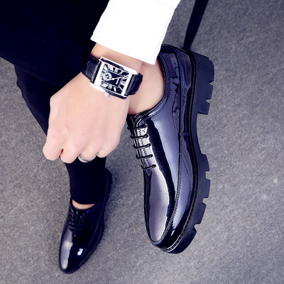 Мъжки официални обувки с груба подметка в няколко модела