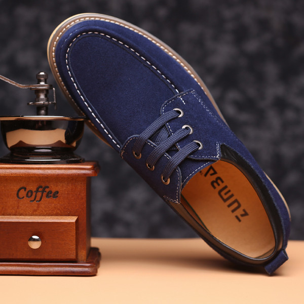 Мъжки официални обувки с връзки в няколко цвята