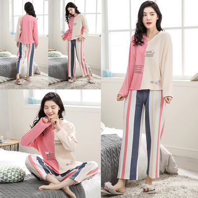 Дамска цветна пижама в няколко модела