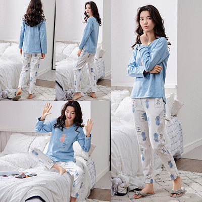 Дамска цветна пижама в няколко модела