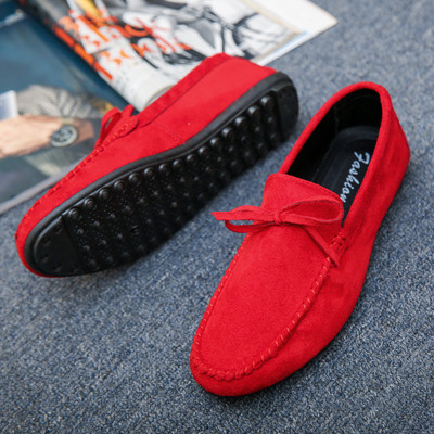 Мъжки ежедневни велурени  мокасини в няколко цвята