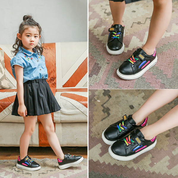 Детски ежедневни маратонки подходящи за момичета в три цвята