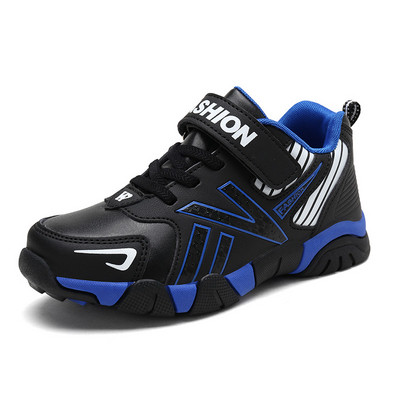 Детски маратонки за момчета в три цвята от еко кожа