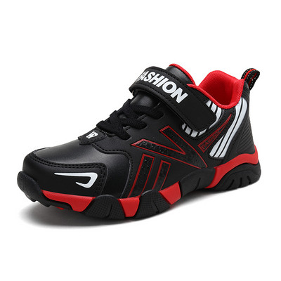 Детски маратонки за момчета в три цвята от еко кожа