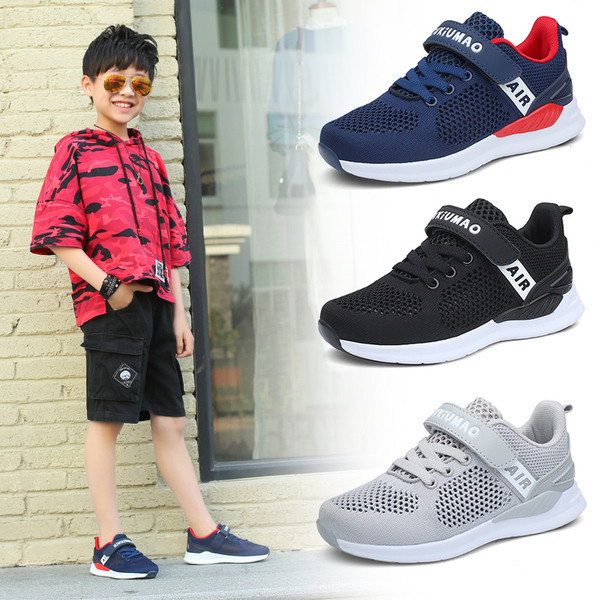 Детски маратонки от дишаща материя в няколко цвята за момчета