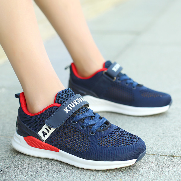 Детски маратонки от дишаща материя в няколко цвята за момчета