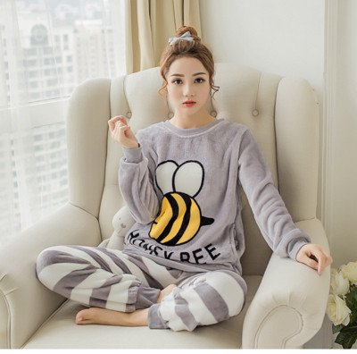 Γυναικείες πιτζάμες από βαμβάκι  με εκτύπωση