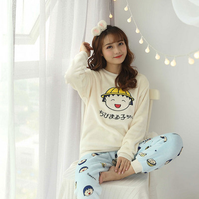 Γυναικείες πιτζάμες από βαμβάκι  με εκτύπωση