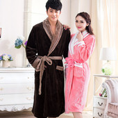 Дамски и мъжки плътен халат в няколко цвята