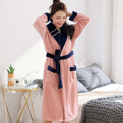 Дамски и мъжки плътен халат в няколко цвята