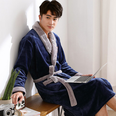 Дамски и мъжки плътен халат в няколко цвята