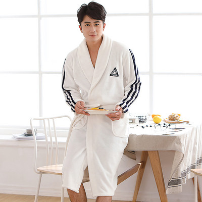 Дамски и мъжки плътен халат в няколко цвята