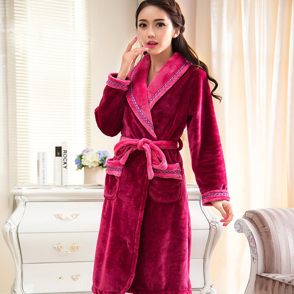 Дамски и мъжки плътен халат в няколко цвята