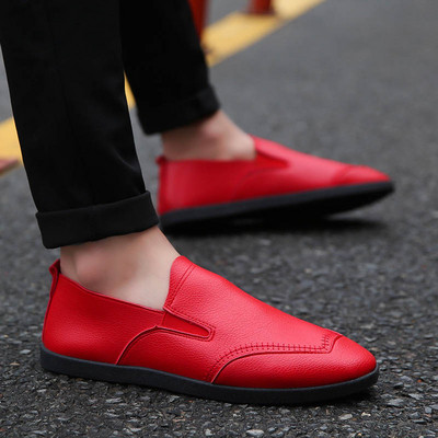 Модерни мъжки мокасини в няколко различни цвята