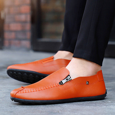 Модерни мъжки мокасини в няколко различни цвята