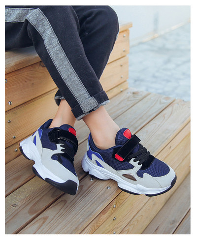 Детски маратонки в два цвята за момчета и момичета