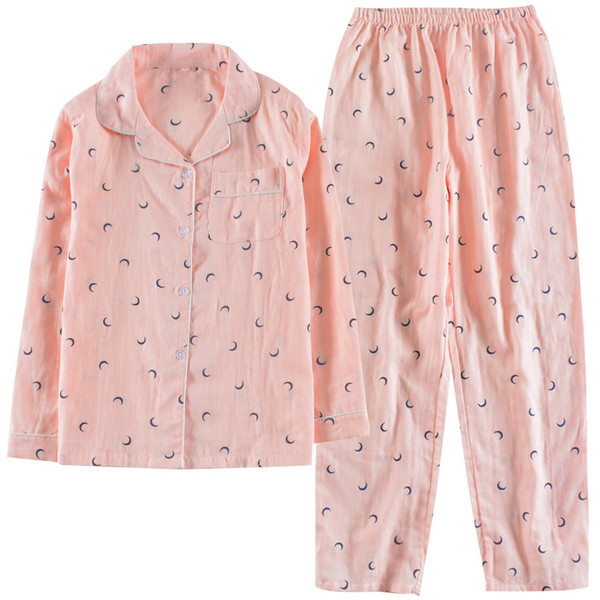 Дамска пижама в син и розов цвят