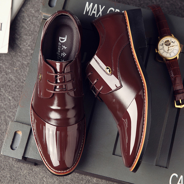 Мъжки официални обувки в няколко цвята