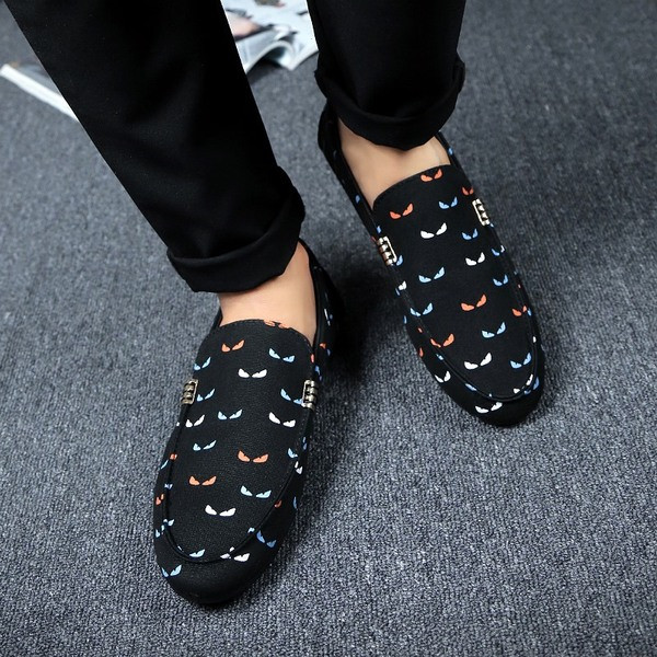 Стилни мъжки мокасини от еко кожа  в няколко цвята 