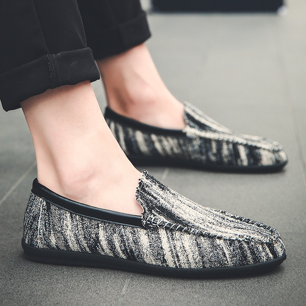 Есенно-зимни мъжки мокасини в няколко цвята 