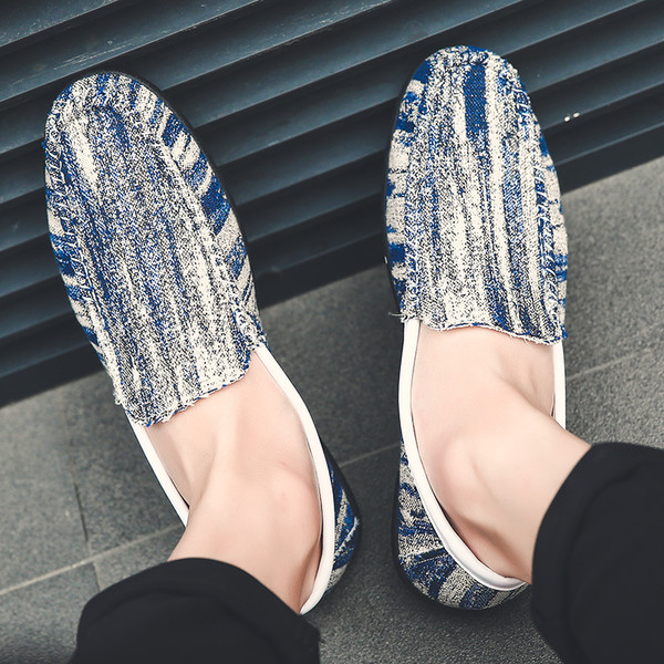 Есенно-зимни мъжки мокасини в няколко цвята 