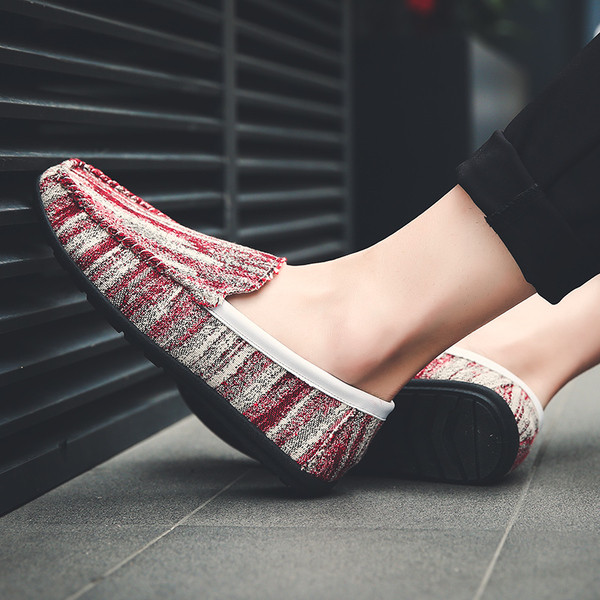 Есенно-зимни мъжки мокасини в няколко цвята 