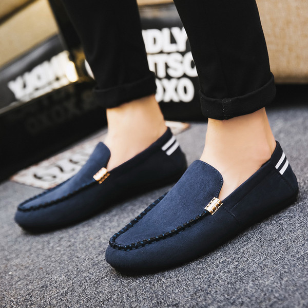 Модерни мъжки мокасини в няколко цвята 