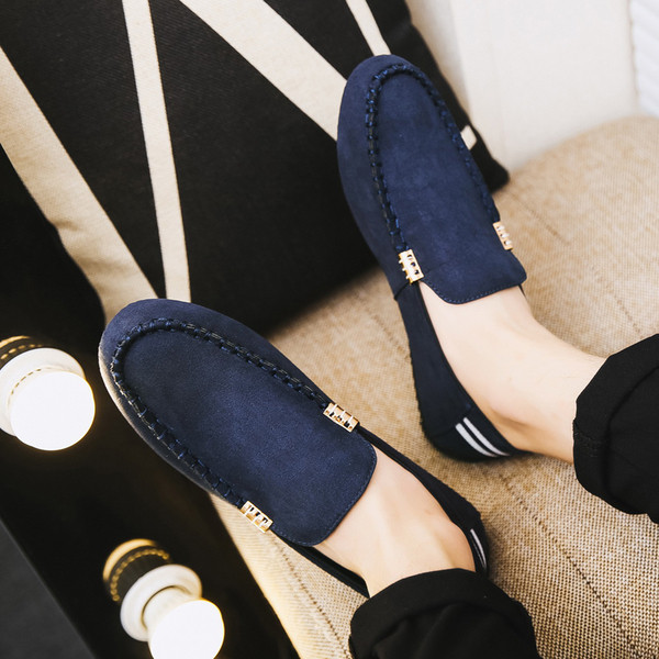 Модерни мъжки мокасини в няколко цвята 