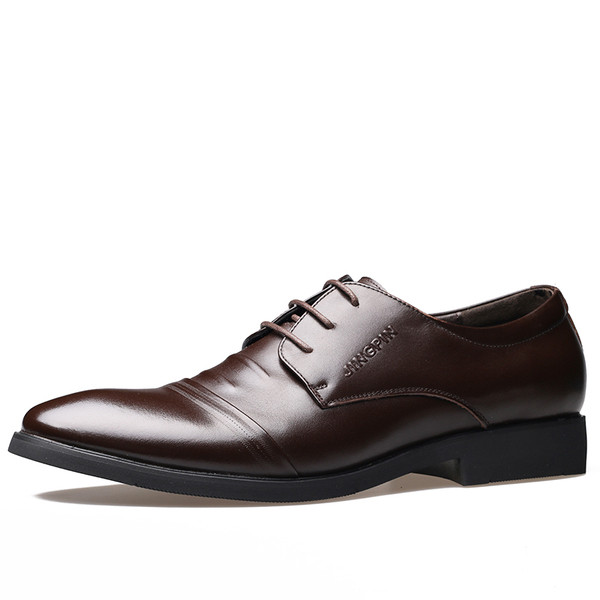 Pantofi formali pentru bărbați în negru și maro