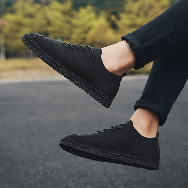 Официални мъжки обувки с връзки в три цвята