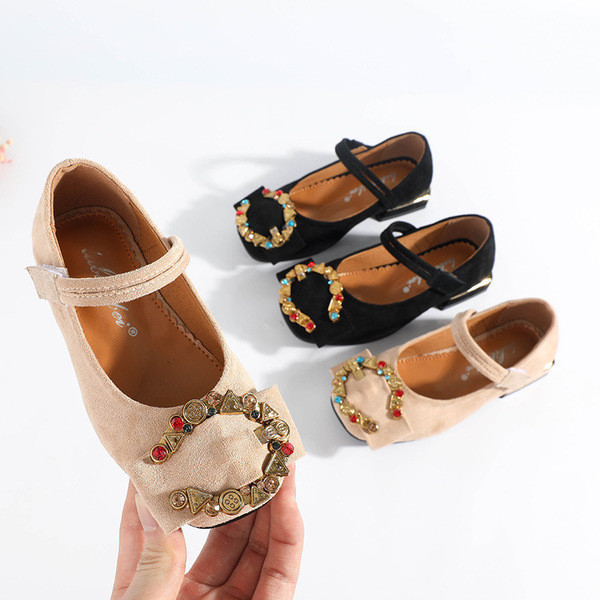 Pantofi moderni pentru copii in doua culori cu catarama