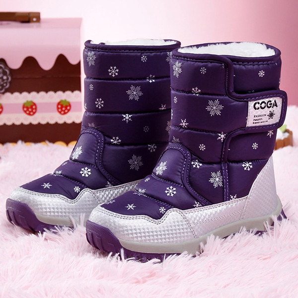 Modern, magas talpú gyerekcsizma lányoknak három színben