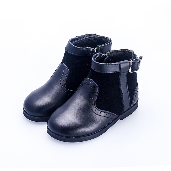 Cizme copii din piele ecologica pentru fete in trei culori