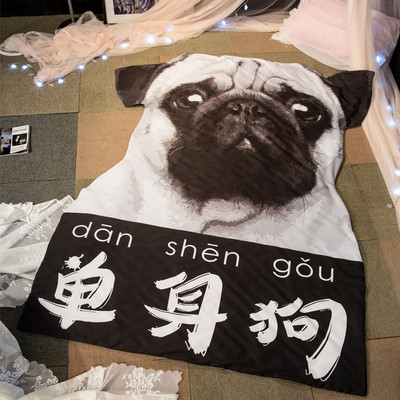 Új modern 3D takaró kutyával - különböző modellek