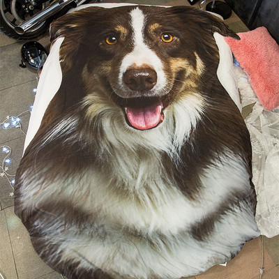 Új modern 3D takaró kutyával - különböző modellek