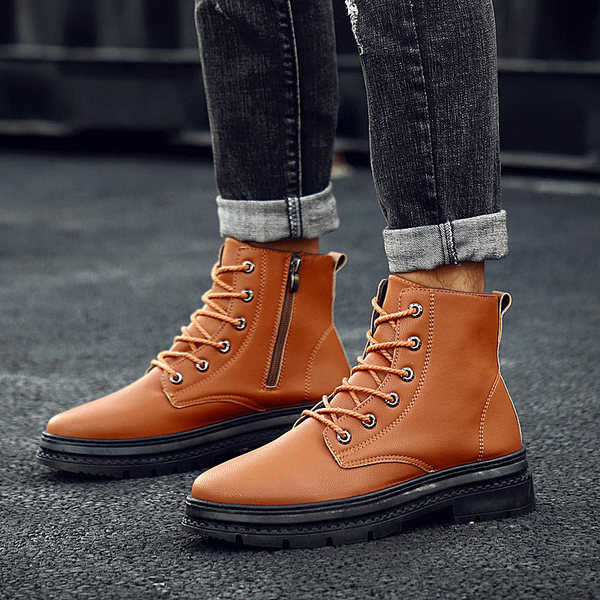 Мъжки ботуши в три цвята подходящи за ежедневието