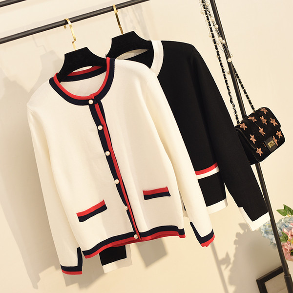 Vesta moderna de dama cu guler in forma de O in doua culori